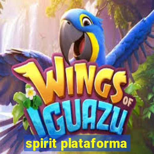 spirit plataforma